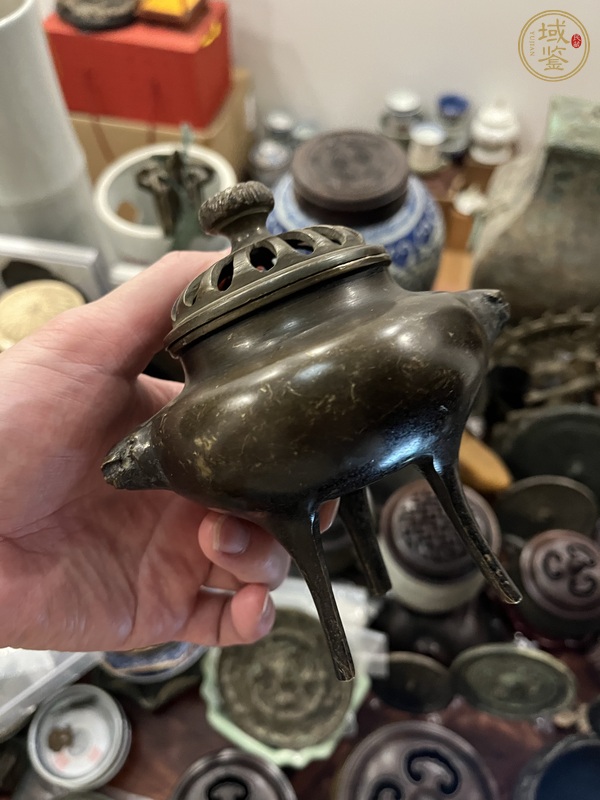 古玩雜項銅薰爐真品鑒賞圖