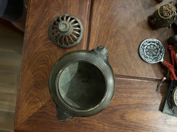 古玩雜項銅薰爐真品鑒賞圖
