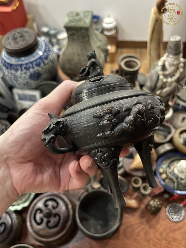 古玩雜項銅薰爐真品鑒賞圖