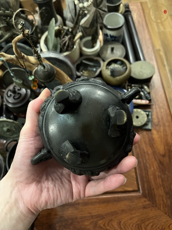 古玩雜項銅薰爐真品鑒賞圖