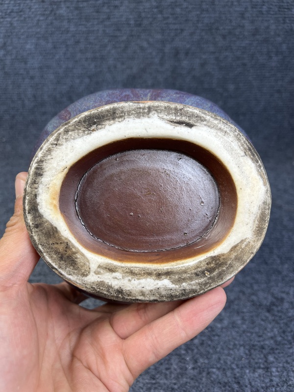 古玩陶瓷窯變釉廣口尊拍賣，當前價格12888元