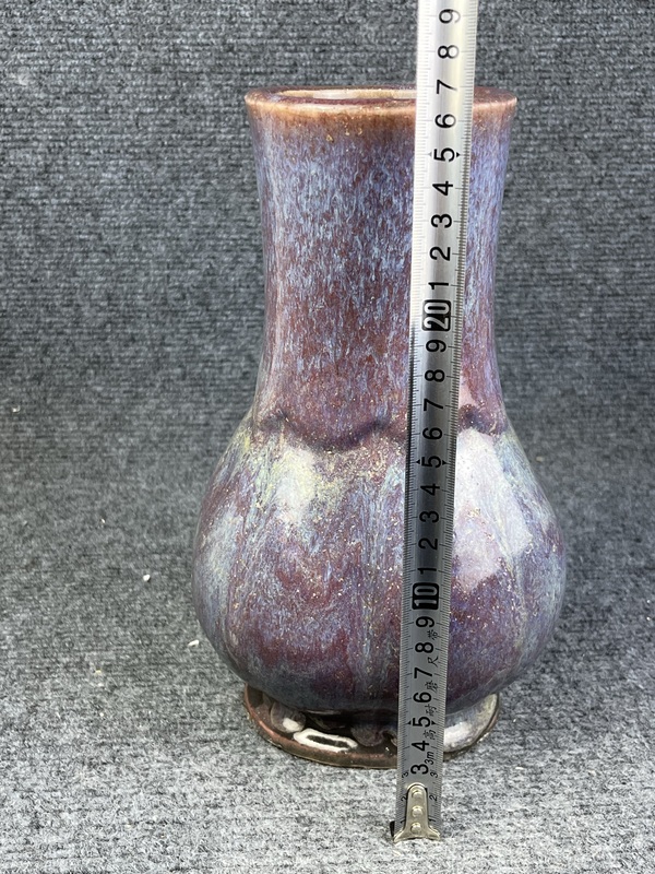 古玩陶瓷窯變釉廣口尊拍賣，當前價格12888元