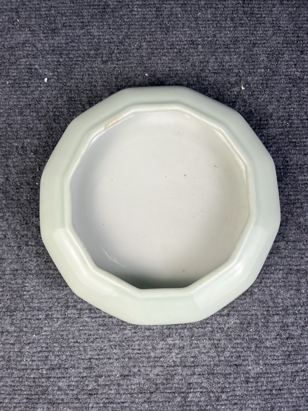 古玩陶瓷天青釉花口洗拍賣,當前價格8688元