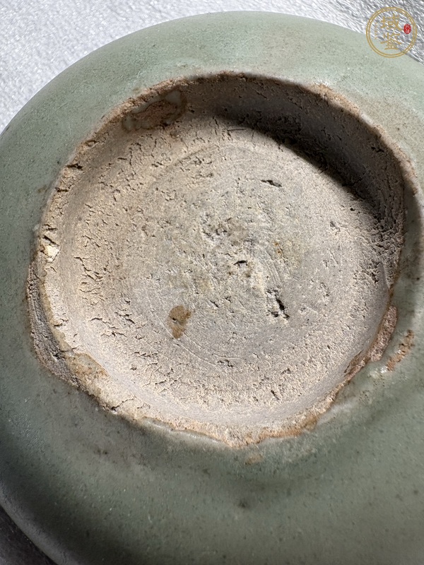 古玩陶瓷青瓷杯真品鑒賞圖