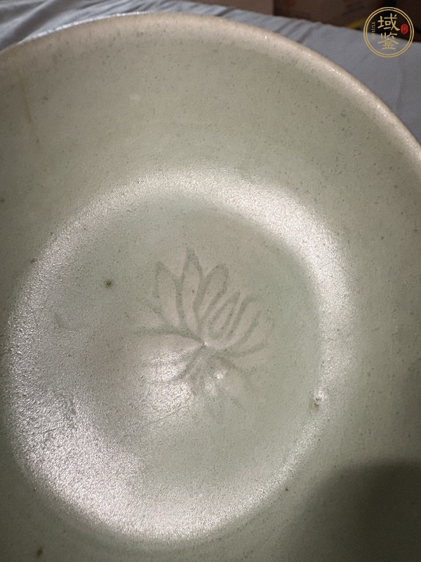 古玩陶瓷青瓷杯真品鑒賞圖