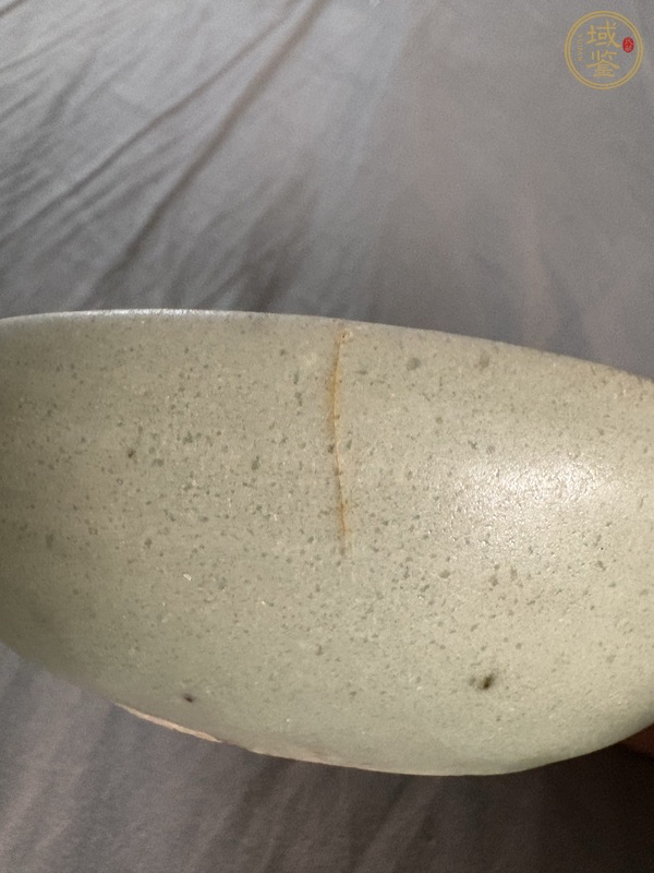古玩陶瓷青瓷杯真品鑒賞圖