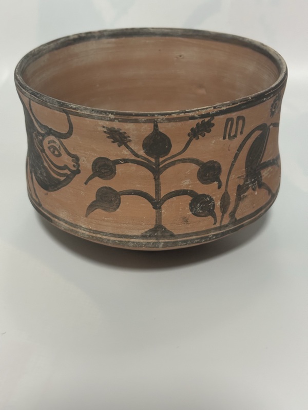 古玩陶瓷哈拉帕牛紋拍賣，當(dāng)前價(jià)格198元