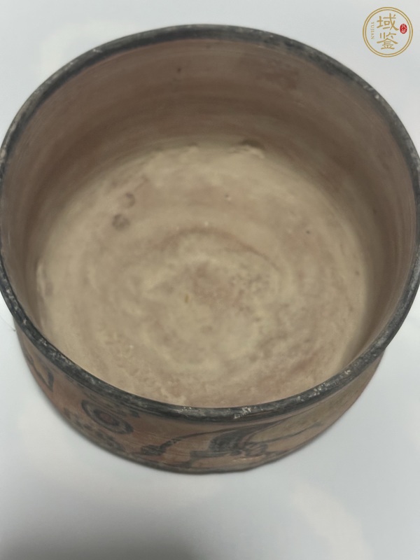 古玩陶瓷哈拉帕文明五彩神牛真品鑒賞圖