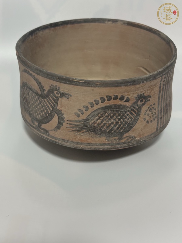 古玩陶瓷哈拉帕文明鳥類崇拜真品鑒賞圖