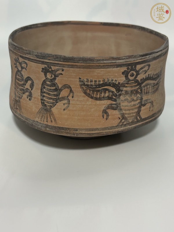 古玩哈拉帕鳥類崇拜真品鑒賞圖