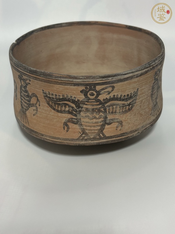 古玩陶瓷哈拉帕鳥類崇拜真品鑒賞圖
