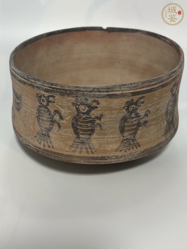 古玩陶瓷哈拉帕鳥類崇拜真品鑒賞圖