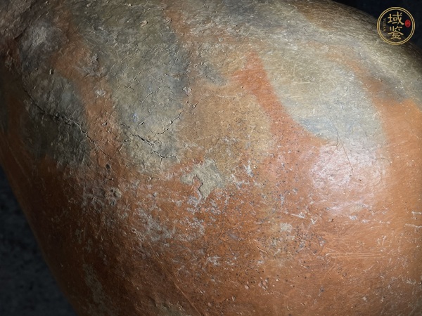 古玩陶瓷寺洼文化魚口瓶真品鑒賞圖