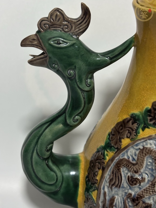 古玩陶瓷民國·龍鳳壺真品鑒賞圖