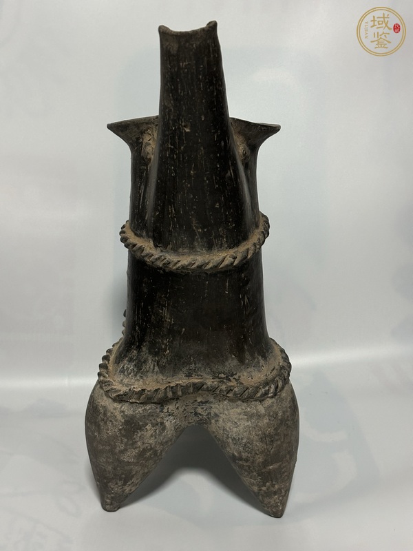 古玩陶瓷龍山文化·陶鬶真品鑒賞圖