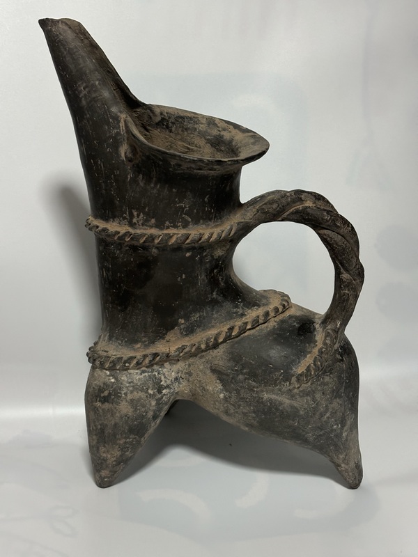古玩陶瓷龍山文化·陶鬶拍賣，當(dāng)前價(jià)格49800元