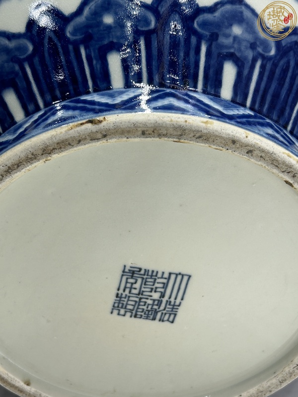 古玩陶瓷青花尊真品鑒賞圖