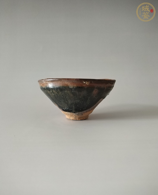 古玩陶瓷建窯兔毫盞真品鑒賞圖