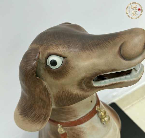 古玩陶瓷仿生瓷旺財(cái)真品鑒賞圖