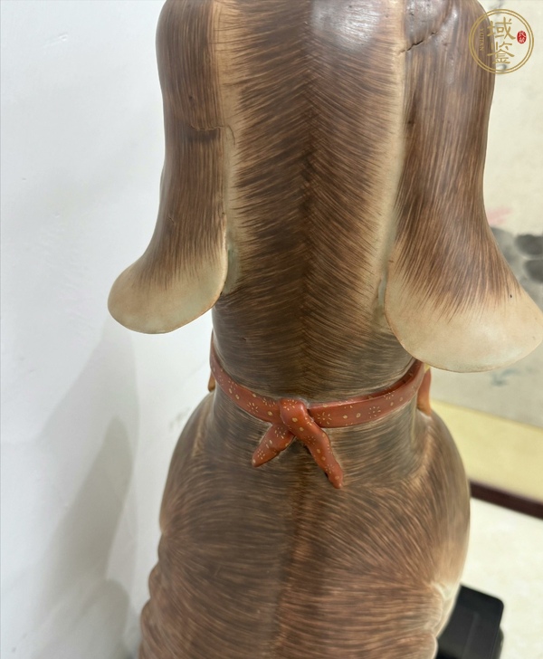 古玩仿生瓷旺財真品鑒賞圖