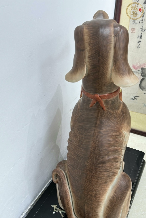 古玩陶瓷仿生瓷旺財(cái)真品鑒賞圖