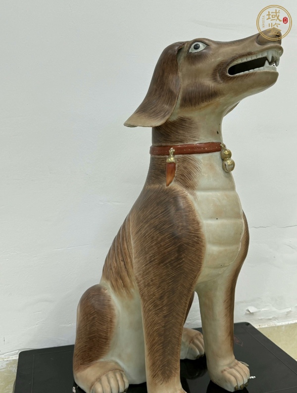 古玩陶瓷仿生瓷旺財(cái)真品鑒賞圖