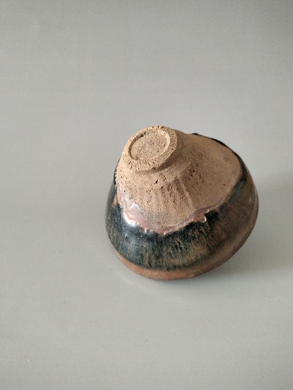 古玩陶瓷（南宋）建陽窯黑釉兔毫盞拍賣，當前價格888元