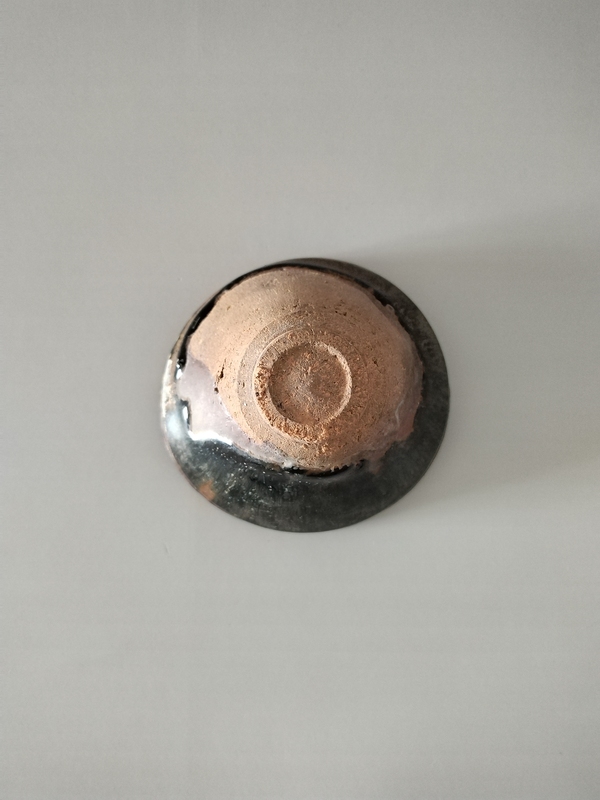 古玩陶瓷（南宋）建陽窯黑釉兔毫盞拍賣，當前價格888元