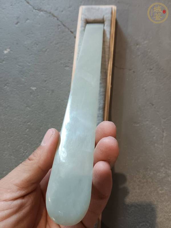 古玩玉器和田玉簪子真品鑒賞圖