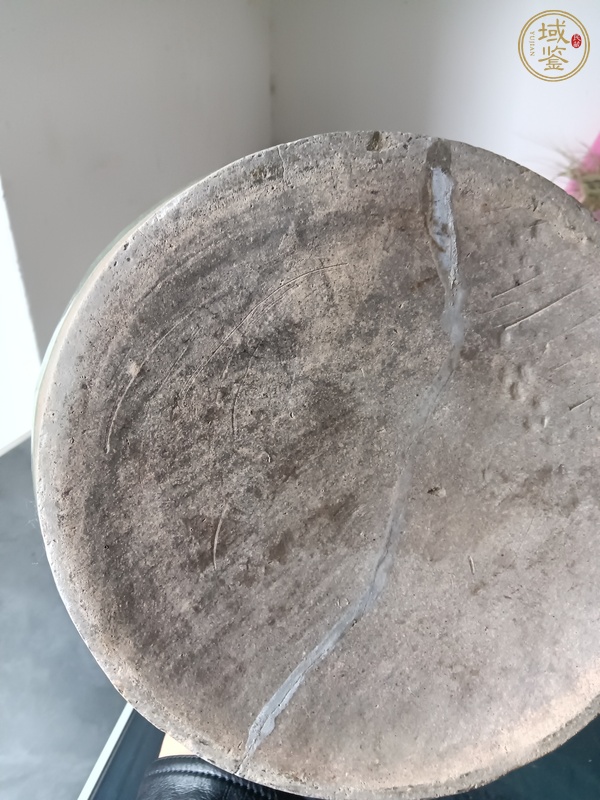 古玩陶瓷綠釉四鋪首壺真品鑒賞圖