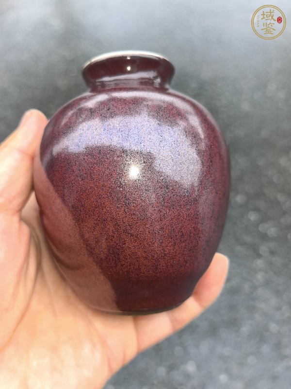 古玩陶瓷鐵銹釉太白罐真品鑒賞圖