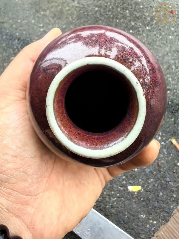 古玩陶瓷鐵銹釉太白罐真品鑒賞圖