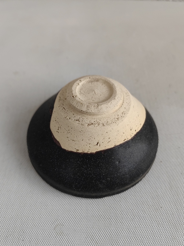 古玩陶瓷閩侯窯黑釉茶盞拍賣,當前價格998元