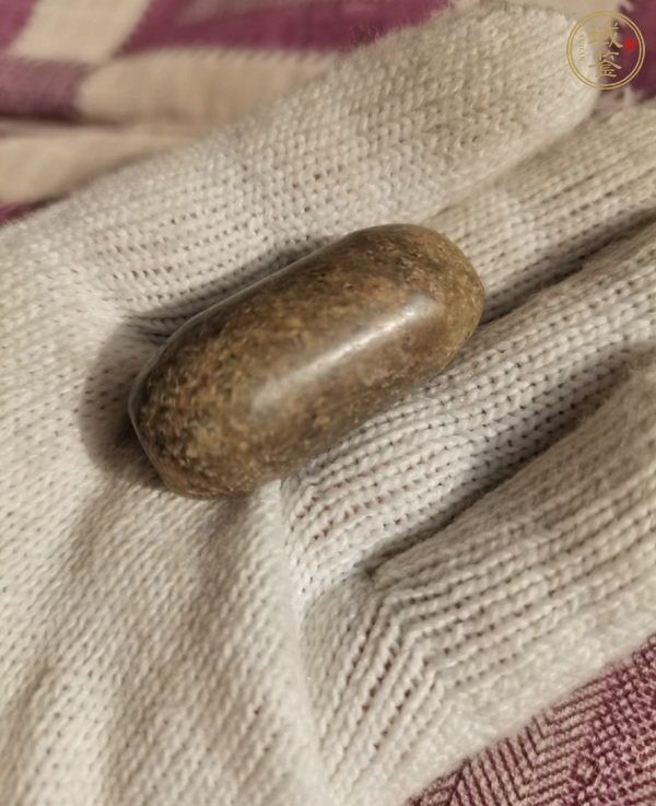 古玩玉器仿古玉管真品鑒賞圖