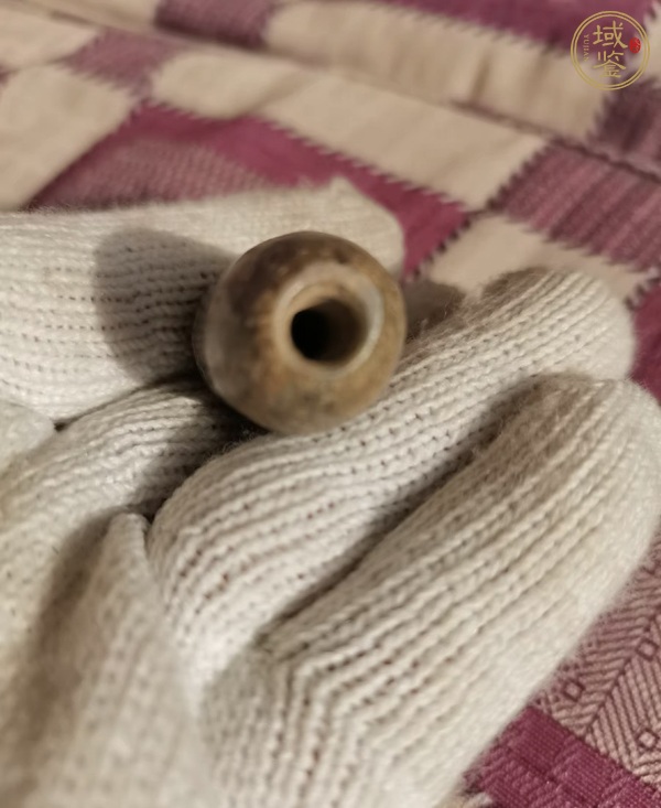 古玩玉器仿古玉管真品鑒賞圖