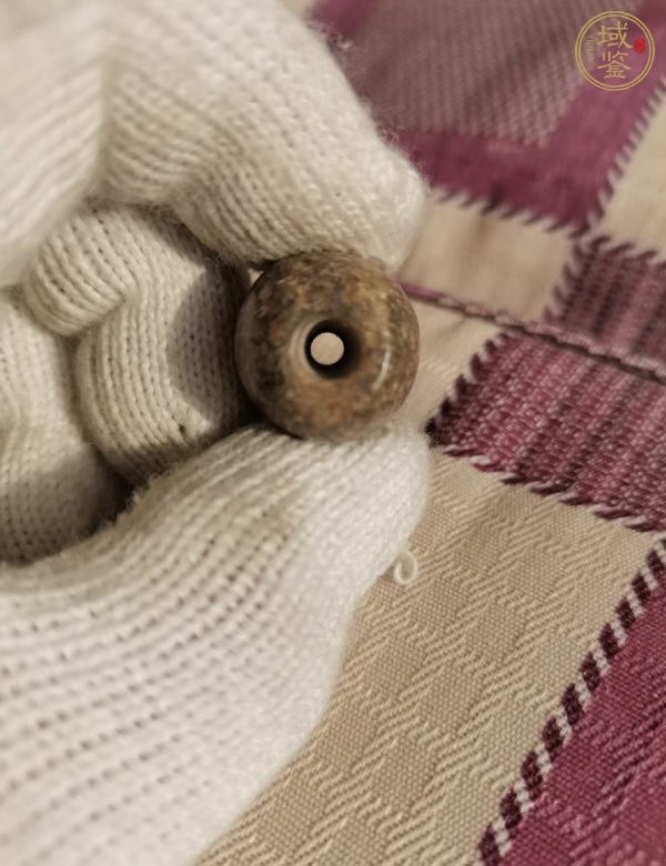 古玩玉器仿古玉管真品鑒賞圖