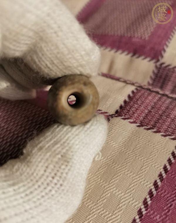 古玩玉器仿古玉管真品鑒賞圖