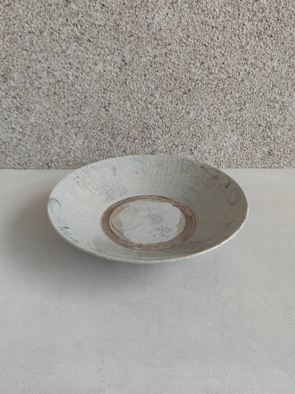 古玩陶瓷青花花卉紋盤拍賣，當前價格398元