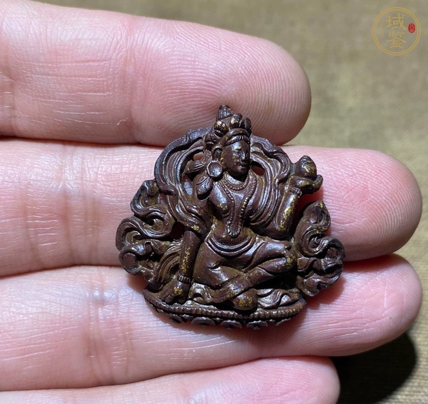 古玩銅器造像牌真品鑒賞圖