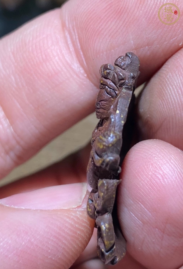 古玩銅器造像牌真品鑒賞圖