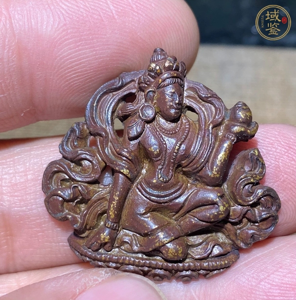 古玩銅器造像牌真品鑒賞圖