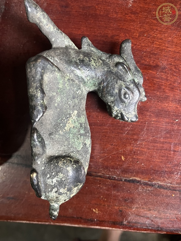 古玩青銅瑞獸真品鑒賞圖