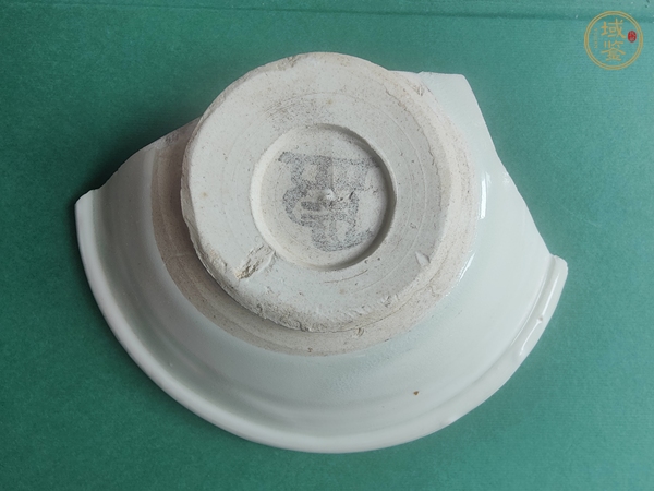 古玩陶瓷唐代邢窯盈字款玉璧底碗標(biāo)本真品鑒賞圖