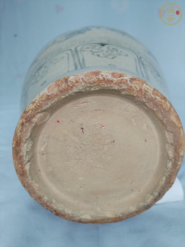 古玩陶瓷青花花卉紋梅瓶真品鑒賞圖
