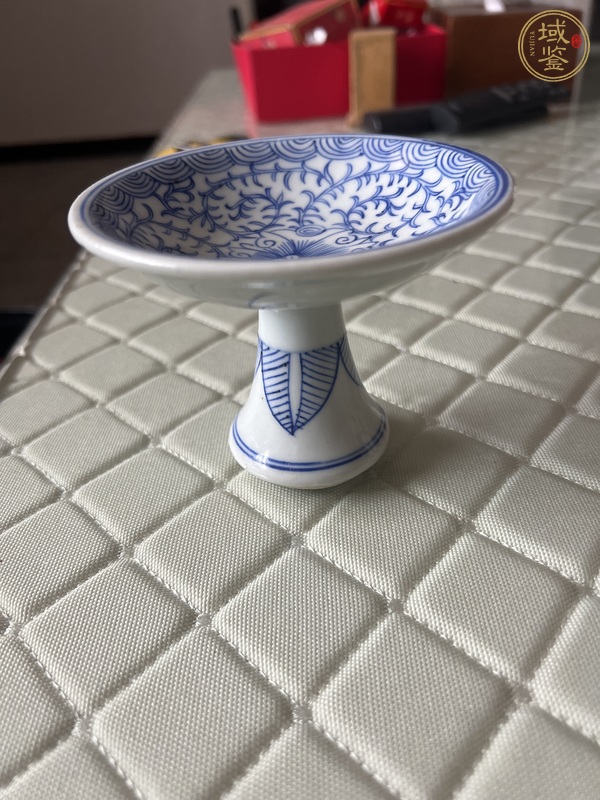古玩陶瓷高足盤真品鑒賞圖
