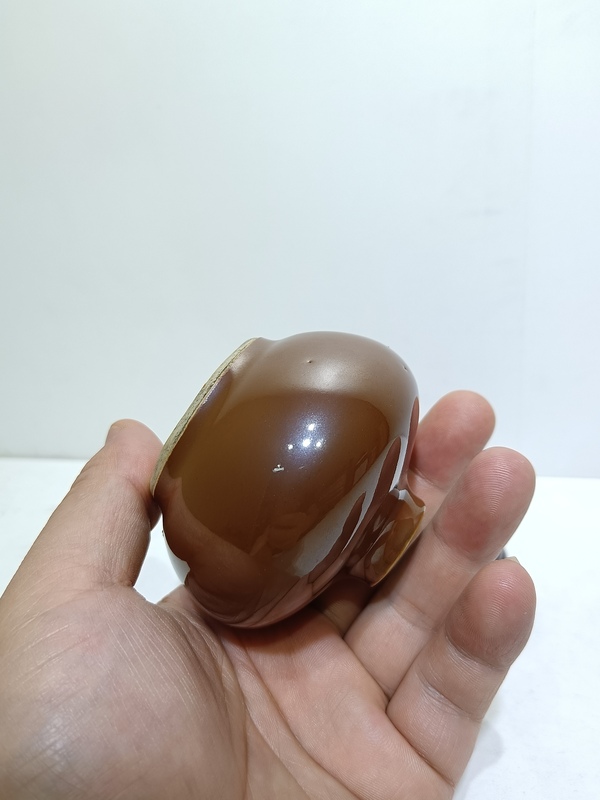 古玩陶瓷清早紫金釉水盂拍賣，當(dāng)前價(jià)格6800元