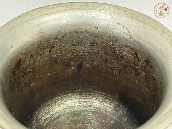 古玩銅器杯子真品鑒賞圖