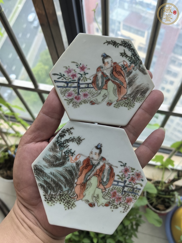 古玩陶瓷瓷板畫真品鑒賞圖