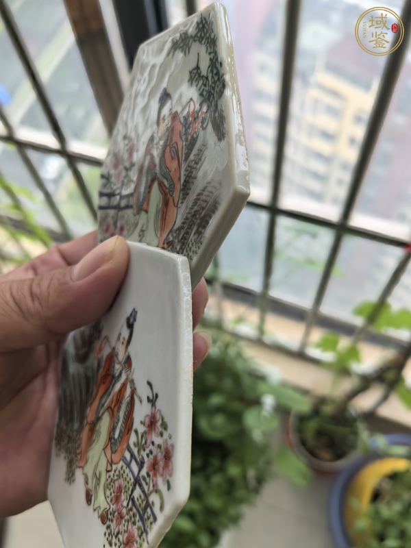 古玩陶瓷瓷板畫真品鑒賞圖