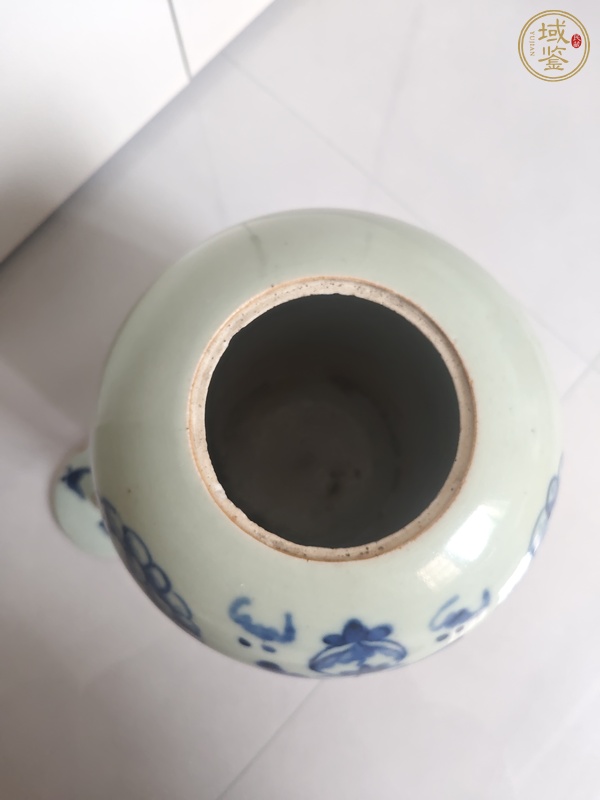 古玩陶瓷青花冬瓜罐真品鑒賞圖